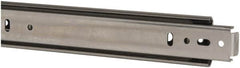 Knape & Vogt - 26" Slide Length, 19.5" Travel Length, Chrome Drawer Slide - Chrome Finish - Benchmark Tooling