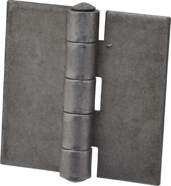 Stanley - 2-1/2" Long x 2-1/2" Wide, Extra Heavy Full Surface Hinge - Steel, Plain Finish - Benchmark Tooling