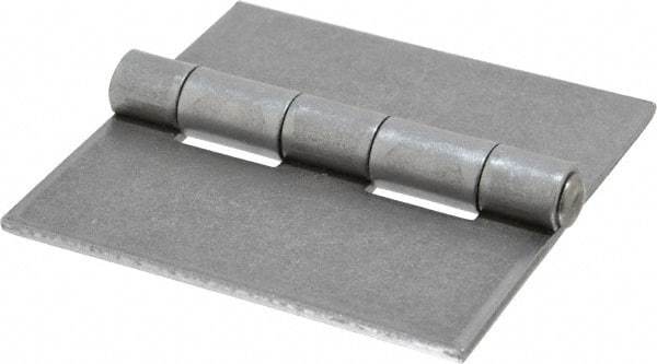 Stanley - 3-1/2" Long x 3-1/2" Wide, Extra Heavy Full Surface Hinge - Steel, Plain Finish - Benchmark Tooling