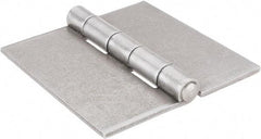 Stanley - 4" Long x 4" Wide, Extra Heavy Full Surface Hinge - Steel, Plain Finish - Benchmark Tooling