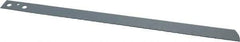 Fein - 16" Long x 1/16" Thick, High Speed Steel Reciprocating Saw Blade - Straight Profile, 16 TPI, Toothed Edge - Benchmark Tooling