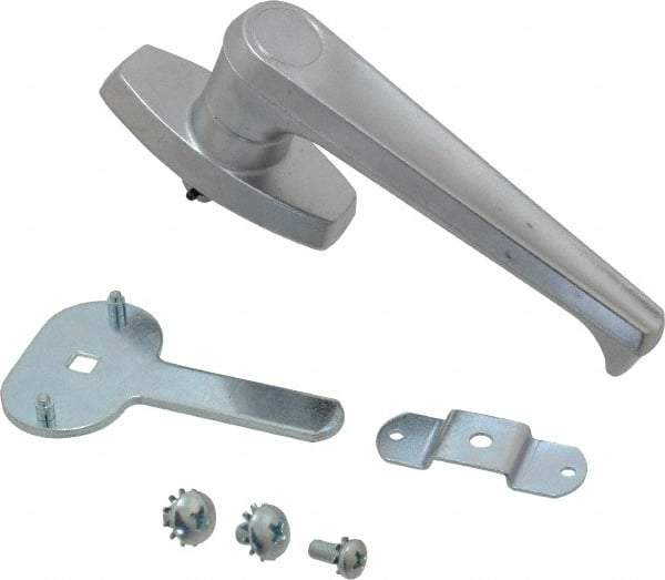 Made in USA - Nonlocking Handle Latch - Polished Chrome Plated - Benchmark Tooling