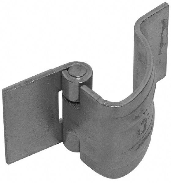 Made in USA - 0.8" Wide x 0.075" Thick, Concealed Hinge - Aluminum, Plain Finish - Benchmark Tooling