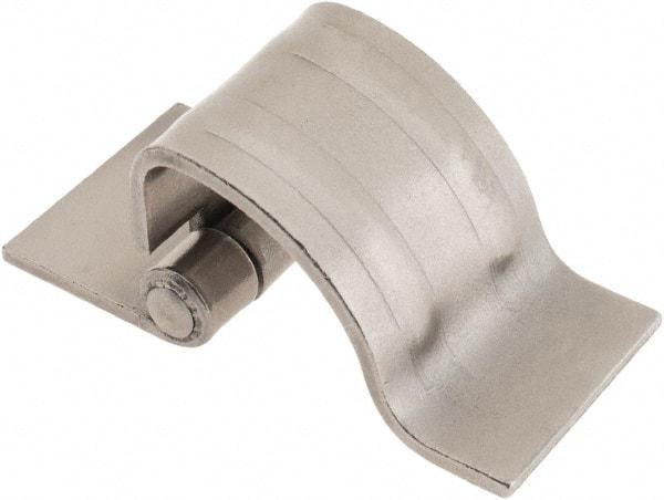 Made in USA - 1-1/4" Wide x 0.09" Thick, Concealed Hinge - Steel, Plain Finish - Benchmark Tooling