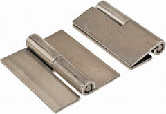 Made in USA - 1.68" Wide x 0.075" Thick, Slip Joint Hinge - Aluminum, Plain Finish - Benchmark Tooling