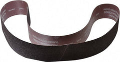 Norton - 2-1/2" Wide x 60" OAL, 50 Grit, Aluminum Oxide Abrasive Belt - Aluminum Oxide, Coarse, Coated, X Weighted Cloth Backing, Series R228 - Benchmark Tooling