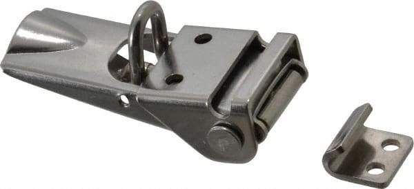 Value Collection - 3.04" Long x 1.1" Wide, 1051 Series Latch - Stainless Steel, with Stainless Steel Finish - Benchmark Tooling