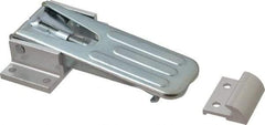 Value Collection - 4.73" Long x 3" Wide, 1046 Series Latch - Steel Lever, Aluminum Base, with Zinc Finish - Benchmark Tooling