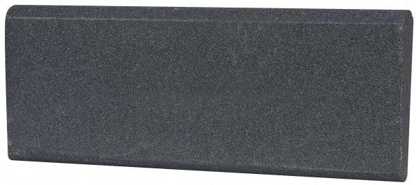 Norton - 6" Long x 2-1/4" Diam x 3/4" Thick, Silicon Carbide Sharpening Stone - Round Edge Slip, Medium Grade - Benchmark Tooling