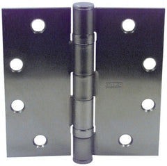 Stanley - 4-1/2" Long x 4-1/2" Wide Steel Full Surface Commercial Hinge - Benchmark Tooling