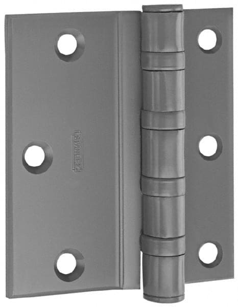 Stanley - 4-1/2" Long x 4-1/2" Wide Steel Full Surface Commercial Hinge - Benchmark Tooling