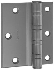 Stanley - 4-1/2" Long x 4-1/2" Wide Steel Full Surface Commercial Hinge - Benchmark Tooling