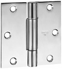 Stanley - 4-1/2" Long x 4-1/2" Wide Steel Full Mortise Commercial Hinge - Benchmark Tooling