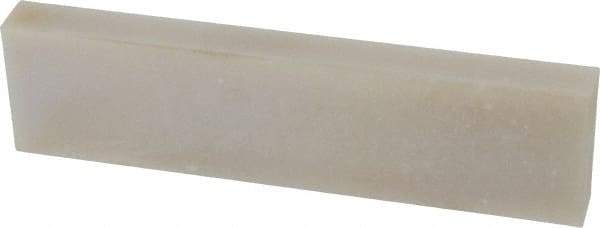 Made in USA - 4" Long x 1" Wide x 3/8" Thick, Novaculite Sharpening Stone - Rectangle - Benchmark Tooling