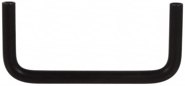 Electro Hardware - Round Handle - Clear Finish, Aluminum, 2" Center to Center - Benchmark Tooling