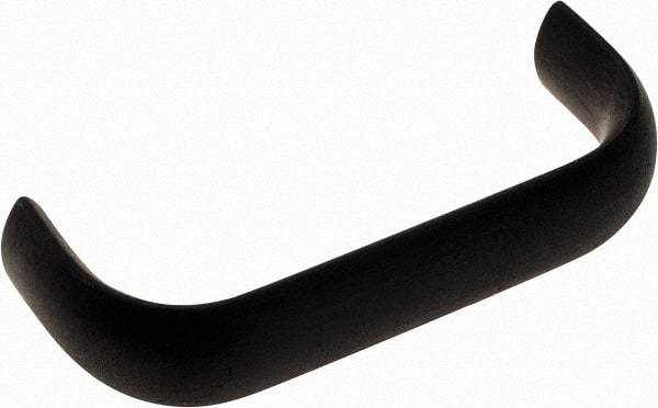 Electro Hardware - 1-9/32" High Oval Handle - Brush Black Anodized, Aluminum, 3" Center to Center - Benchmark Tooling