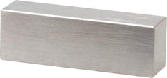 Mitutoyo - 0.45" Rectangular Steel Gage Block - Accuracy Grade 0, Includes Certificate of Inspection - Benchmark Tooling