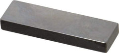 Mitutoyo - 0.141" Rectangular Steel Gage Block - Accuracy Grade 0, Includes Certificate of Inspection - Benchmark Tooling