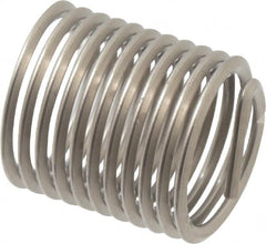 Heli-Coil - 3/8-24 UNF, 0.562" OAL, Free Running Helical Insert - 11 Free Coils, Tanged, Stainless Steel, 1-1/2D Insert Length - Benchmark Tooling