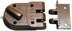 Yale - Deadbolts Type: Jimmy Proof Rim Locks Door Thickness Range: 1-1/8-2-1/4 - Benchmark Tooling