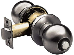 Yale - 1-3/8" Door Thickness, Stainless Steel Dummy Knob Lockset - 2-3/4" Back Set, 2 Cylinder - Benchmark Tooling