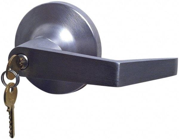 Yale - Fire Rated, Storeroom Lever Lock with 3-1/2" Rose - Chrome (26D) Finish, Grade 1 - Benchmark Tooling