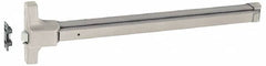 Yale - 36" Long Panic Rated, Series 2100 Flatbar - Sprayed Aluminum, Grade 1 - Benchmark Tooling