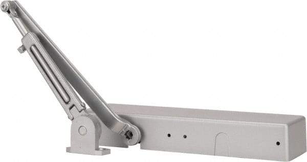 Norton Door Closers - Push & Pull Side Mount, Multi Size Closer Power Operated Damper - Aluminum Finish - Benchmark Tooling