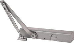 Norton Door Closers - Push & Pull Side Mount, Multi Size Closer Power Operated Damper - Aluminum Finish - Benchmark Tooling