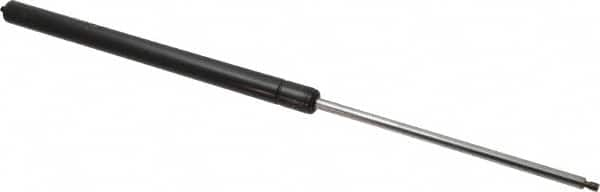 Value Collection - 0.32" Rod Diam, 0.75" Tube Diam, 20 Lb Capacity, Fixed Force Gas Spring - 19.63" Extended Length, 7" Stroke Length, Threaded End, Black Nitride Piston - Benchmark Tooling