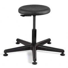 Bevco - Swivel & Adjustable Stools Type: Adjustable Backless Stool Base Type: Nylon - Benchmark Tooling