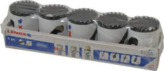 Lenox - 1-1/2" Diam, 1-1/2" Cutting Depth, Hole Saw - Bi-Metal Saw, Toothed Edge - Benchmark Tooling