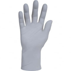 KleenGuard - Size L, 3-1/2 mil, Industrial Grade, Powder Free Nitrile Disposable Gloves - Exact Industrial Supply