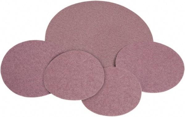 Standard Abrasives - 6" Diam, 80 Grit Aluminum Oxide Adhesive PSA Disc - Medium Grade, Flexible - Benchmark Tooling