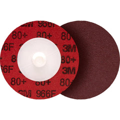 Quick Change Discs; Disc Diameter (Decimal Inch): 2 in; Abrasive Type: Coated; Quick-change Compatibility: Type R; Grit: 80; Abrasive Material: Ceramic; Backing Material: Cloth; Maximum Rpm: 25000.000; Disc Color: Maroon; Backing Weight: YF