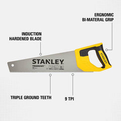 Handsaws; Tool Type: Carpenter; Applications: Wood; Blade Length: 15 in; Insulated: No; Non-sparking: No; Teeth Per Inch: 8 in; Replaceable Blade: No; Tether Style: Not Tether Capable