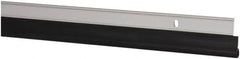 Pemko - 36" Long x 1-1/4" Wide, Head & Jamb Weatherstripping - Clear Anodized Aluminum Finish - Benchmark Tooling