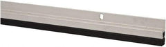 Pemko - 84" Long x 1-1/16" Wide, Heavy-Duty Head & Jamb Weatherstripping - Clear Anodized Aluminum Finish - Benchmark Tooling