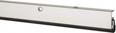 Pemko - 36" Long x 1-3/4" Wide, Adjustable Head & Jamb Weatherstripping - Clear Anodized Aluminum Finish - Benchmark Tooling