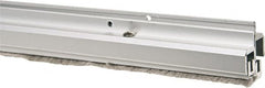 Pemko - 84" Long x 1-1/4" Wide, Adjustble Double Door Split Astragal Weatherstripping - Clear Anodized Aluminum Finish - Benchmark Tooling