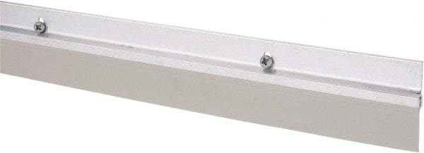 Pemko - Door Bottom Sweep - Vinyl, 1-7/8" High, Mill Finish Aluminum Coated - Benchmark Tooling