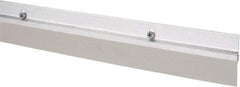 Pemko - Door Bottom Sweep - Vinyl, 1-7/8" High, Mill Finish Aluminum Coated - Benchmark Tooling