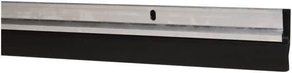 Pemko - Door Bottom Sweep with Triple Seal - Vinyl, 1-3/4" High, Mill Finish Aluminum Coated - Benchmark Tooling