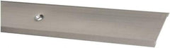 Pemko - 36" Long x 2-1/4" Wide x 3/16" High, Saddle Threshold - Mill Finish Aluminum - Benchmark Tooling
