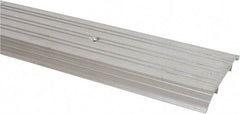 Pemko - 36" Long x 5" Wide x 1/2" High, Saddle Threshold - Mill Finish Aluminum - Benchmark Tooling