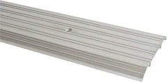 Pemko - 36" Long x 6" Wide x 1/2" High, Saddle Threshold - Mill Finish Aluminum - Benchmark Tooling