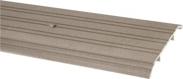 Pemko - 72" Long x 5" Wide x 1/2" High, Saddle Threshold - Gray PemKote Skid Resistant Surface - Benchmark Tooling