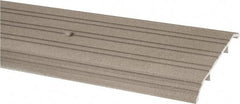 Pemko - 72" Long x 5" Wide x 1/2" High, Saddle Threshold - Gray PemKote Skid Resistant Surface - Benchmark Tooling