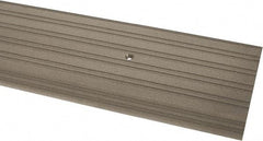 Pemko - 48" Long x 6" Wide x 1/2" High, Saddle Threshold - Gray PemKote Skid Resistant Surface - Benchmark Tooling