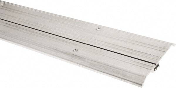 Pemko - 72" Long x 5-1/8" Wide x 1/2" High, Saddle Threshold - Mill Finish Aluminum - Benchmark Tooling